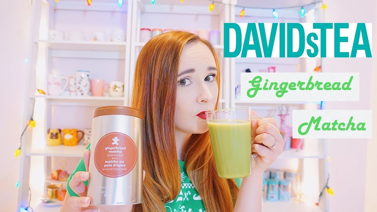 DAVIDSTea Gingerbread Matcha | Tea Review & First Impression | Dana DeStefano