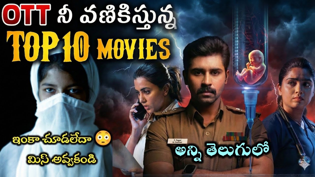 Recent Best OTT thriller movies Telugu | New suspence thrillers | top crime investigation thrillers