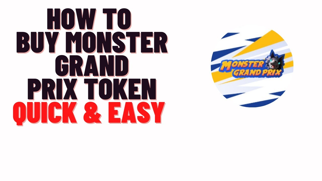 how to buy monster grand prix token on trustwallet