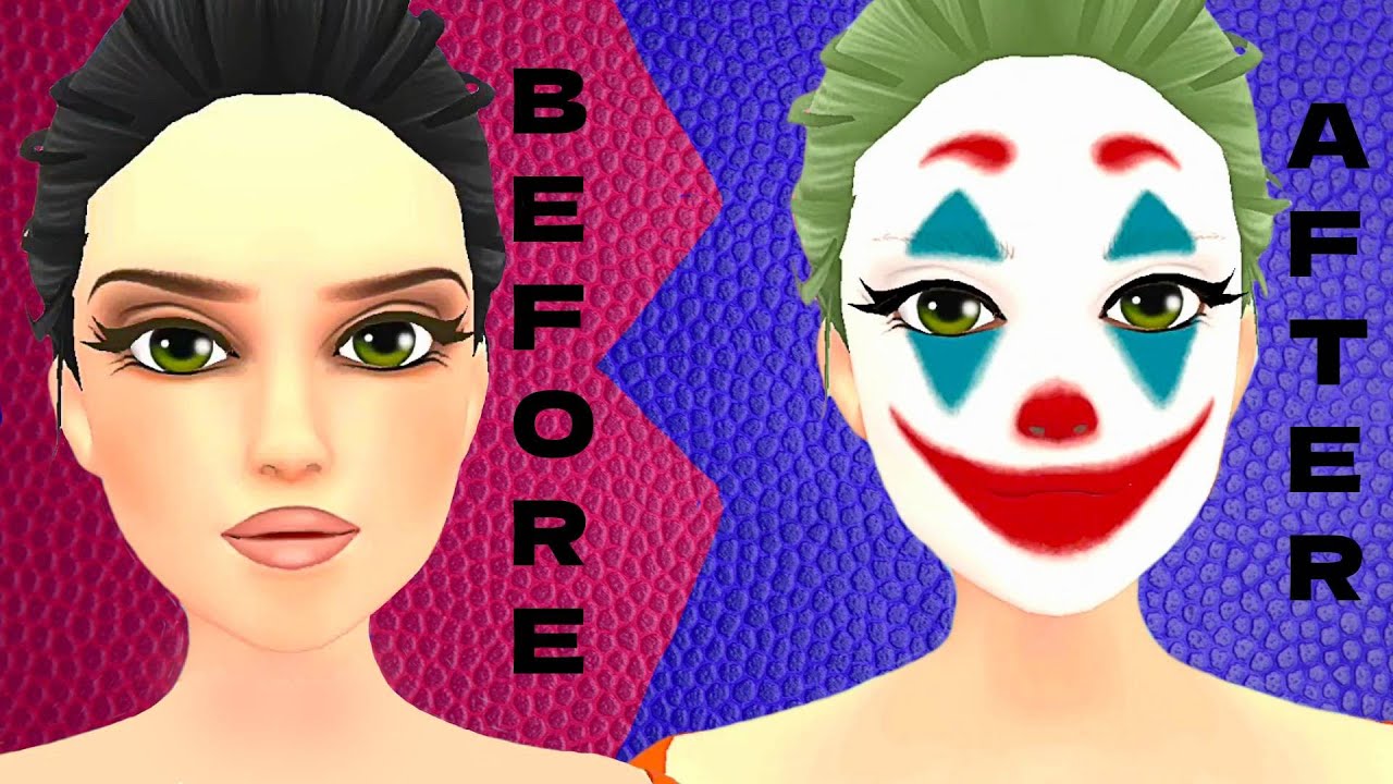 Girls YouTuber Makeup - Fun Facepaint Levels Android iOS Gameplay