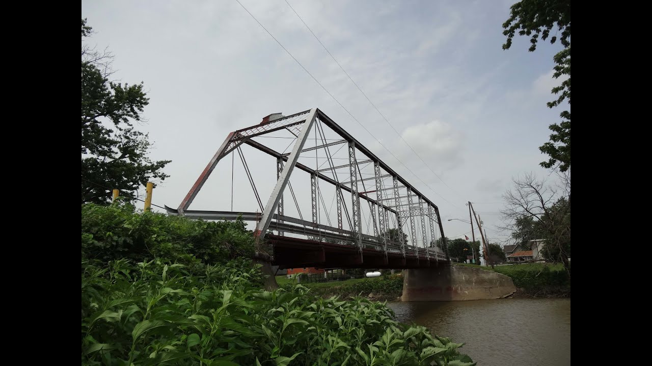 Historical Wrought Iron Pratt Bridge