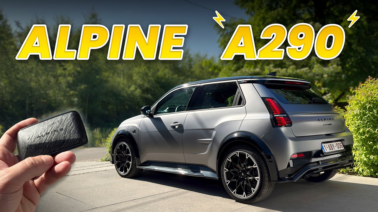 Alpine A290 POV drive – 220 л.с. – Лучше Renault 5 во всех отношениях?