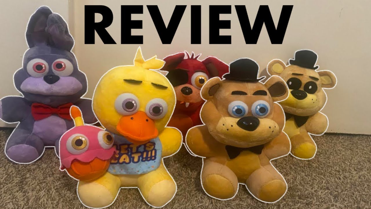 Official Sanshee FnaF Plushies Review!!