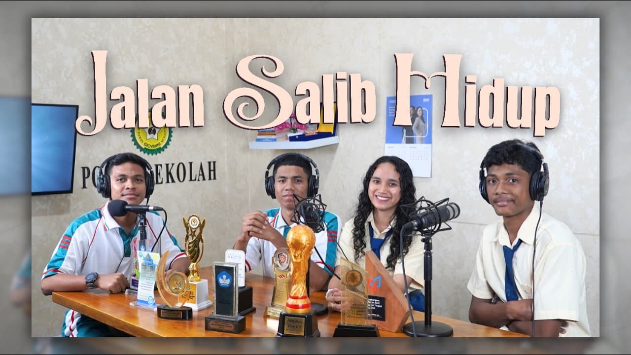 Murid Giovanni Menghayati Sengsara Yesus Kristus dengan Drama Jalan Salib
