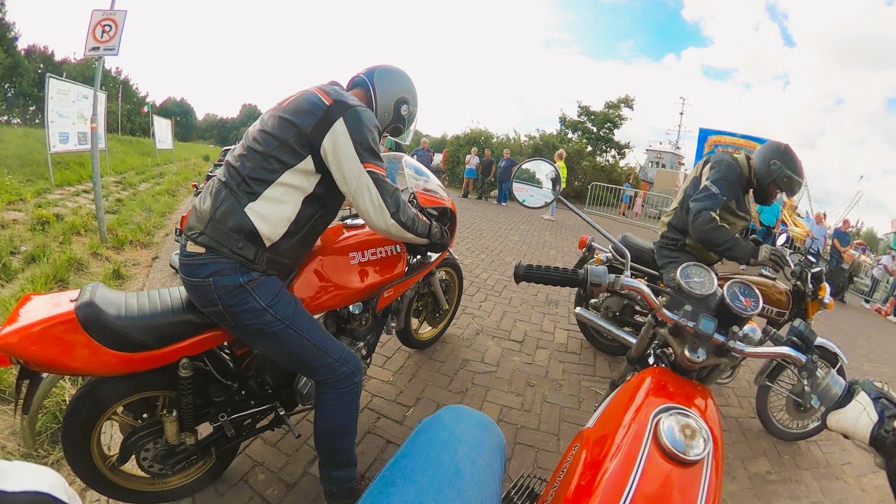 Ducati 900 Ssd Darmah vs Kawasaki H1 500 Mach III vs Yamaha RD350 AC