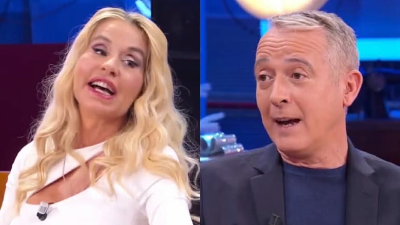 Diaco chiude la rubrica a Valeria Marini: scoppia la lite in diretta!