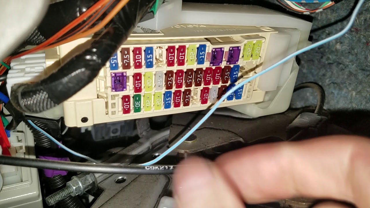 Toyota Sienna Cigarette Lighter Fuse