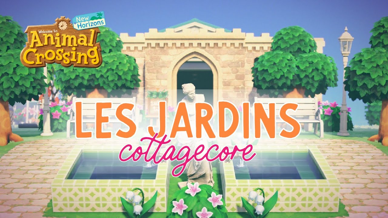On construit des JARDINS - Animal Crossing New Horizon