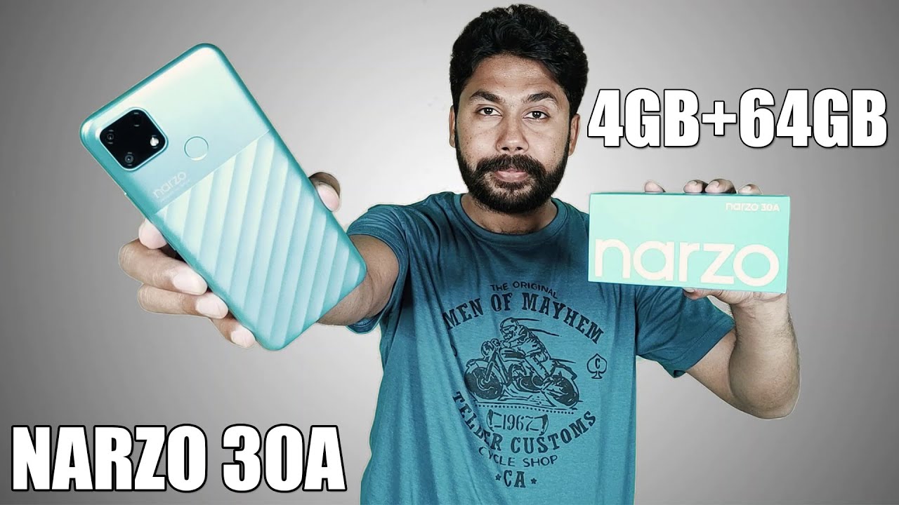 Realme Narzo 30A Unboxing | 4GB+64GB | Laser Blue Color | Price In Pakistan