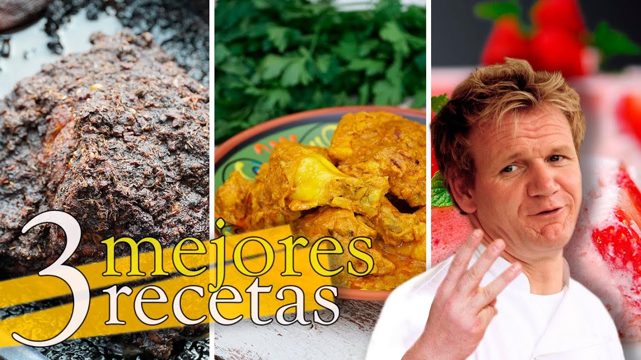 LAS 3 MEJORES RECETAS DE GORDON RAMSAY