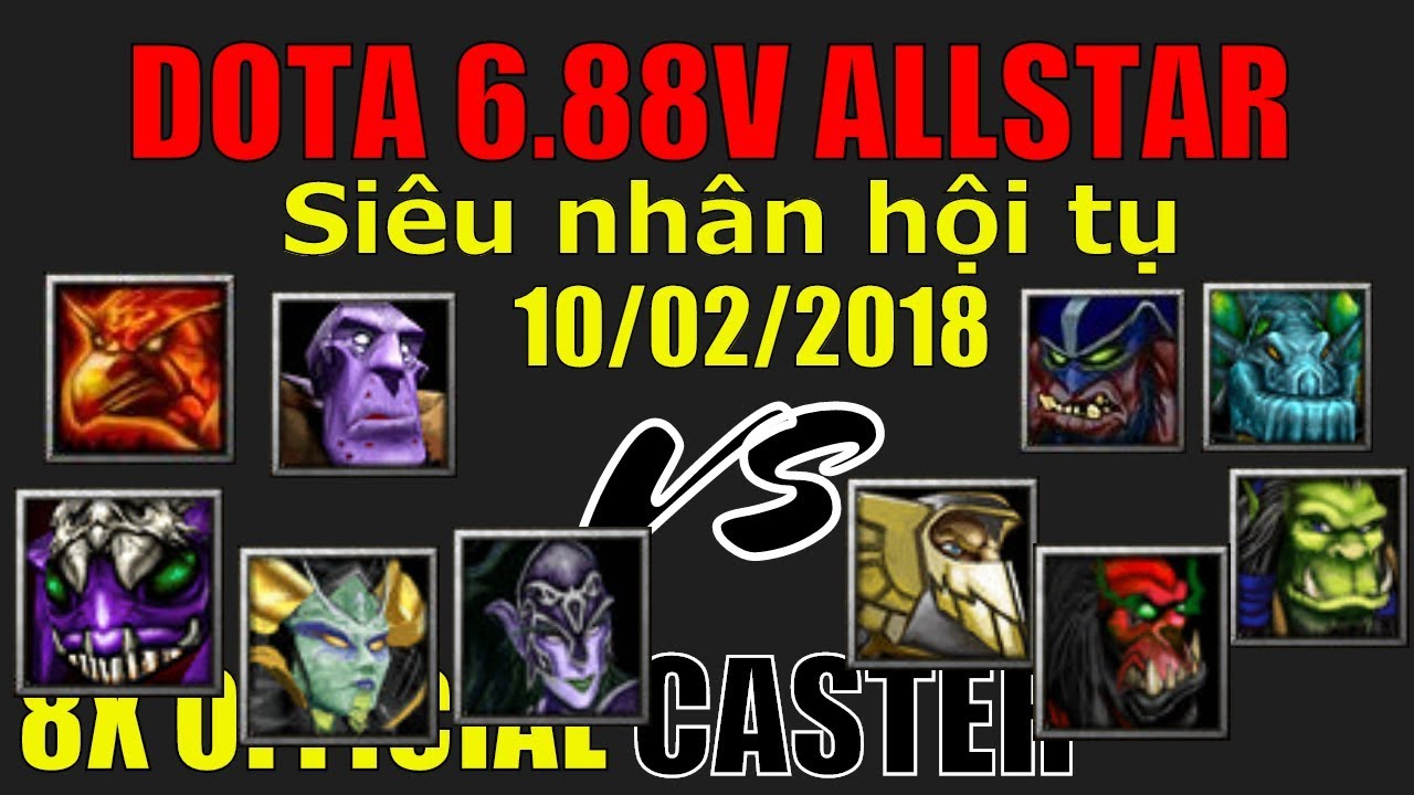 Khi các siêu nhân hội tụ với nhau-Dota 1 bình luân