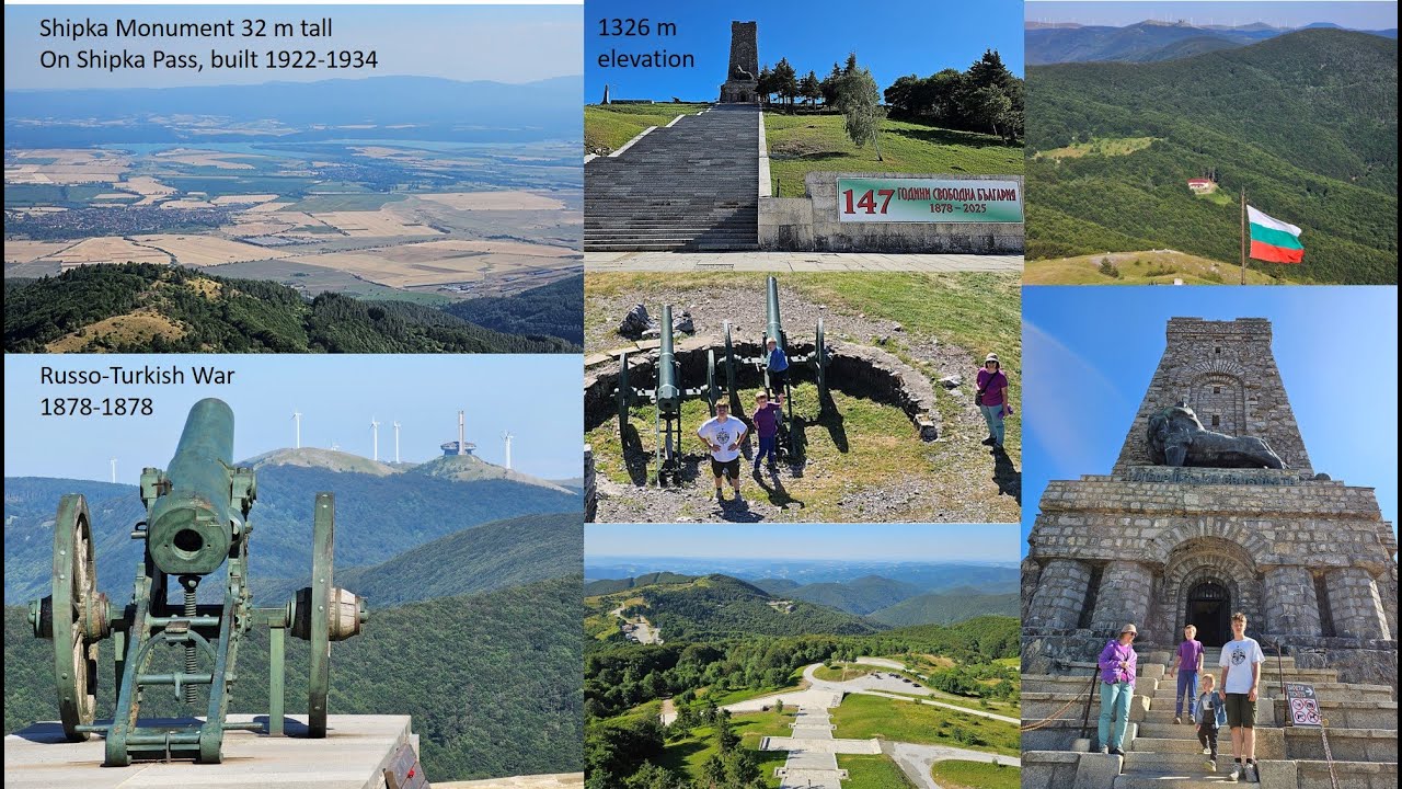 Shipka Monument above Shipka Pass