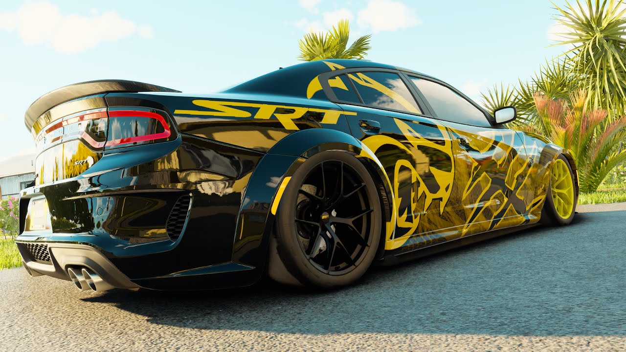Hellcat RedEye Sliding On The Roads Of The Crew Motorfest