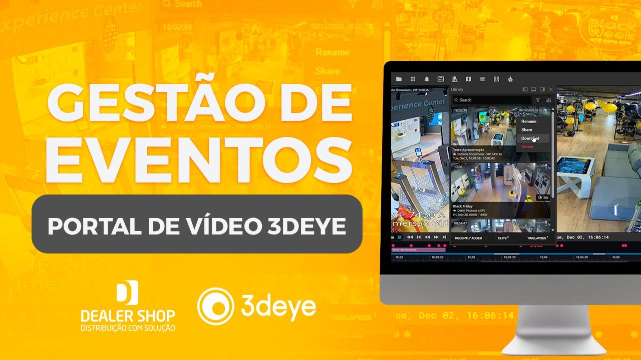 Gestão de Eventos 3dEYE: Nunca mais perca um alerta importante!