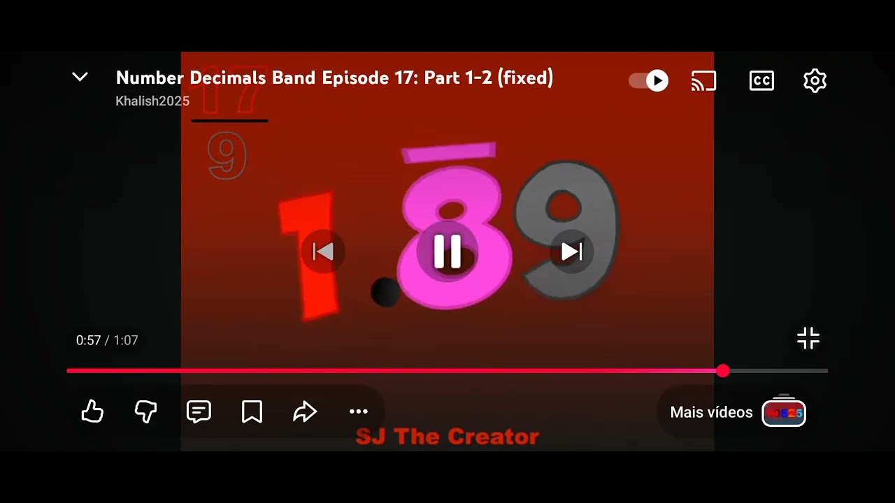Number decimals Band 324 to -3