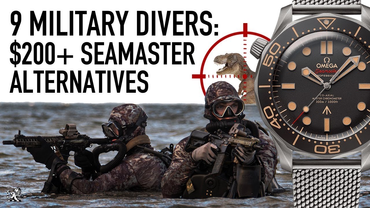 9 Omega Seamaster Affordable Alternatives: Military Dive Watches $200+