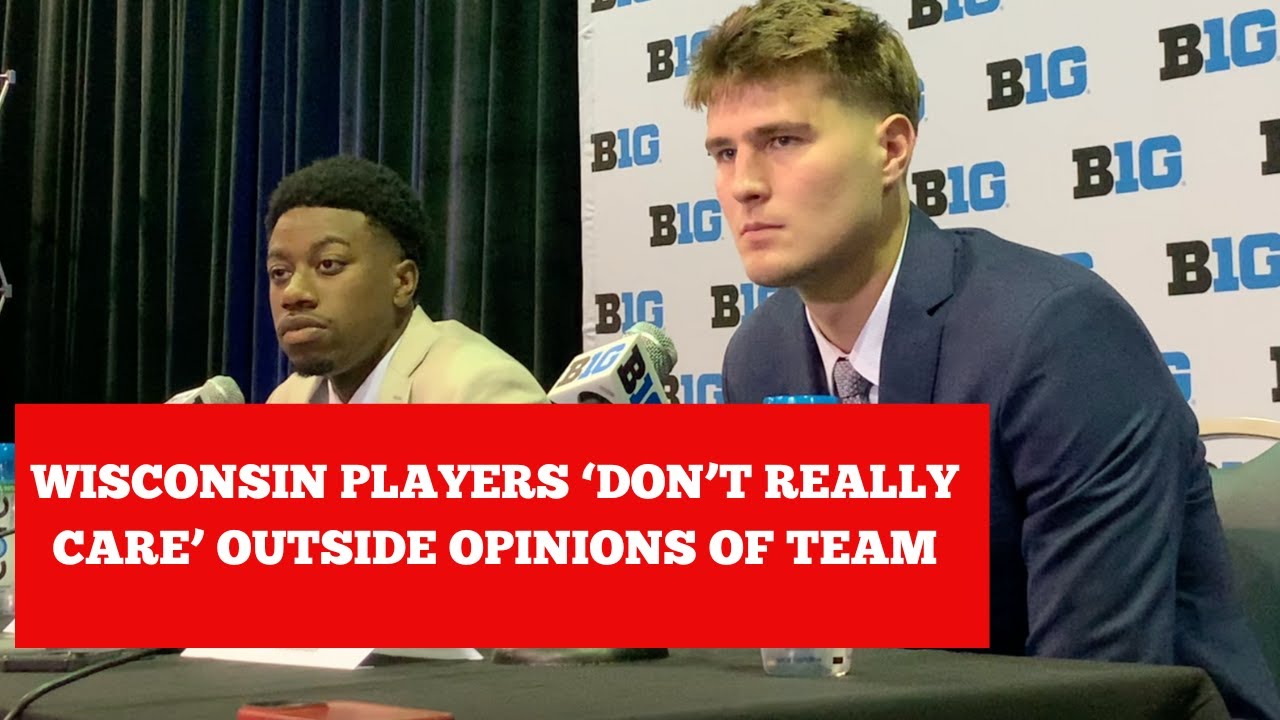 John Blackwell and Nolan Winter at Big Ten media days: Badgers defense 'in a good spot'