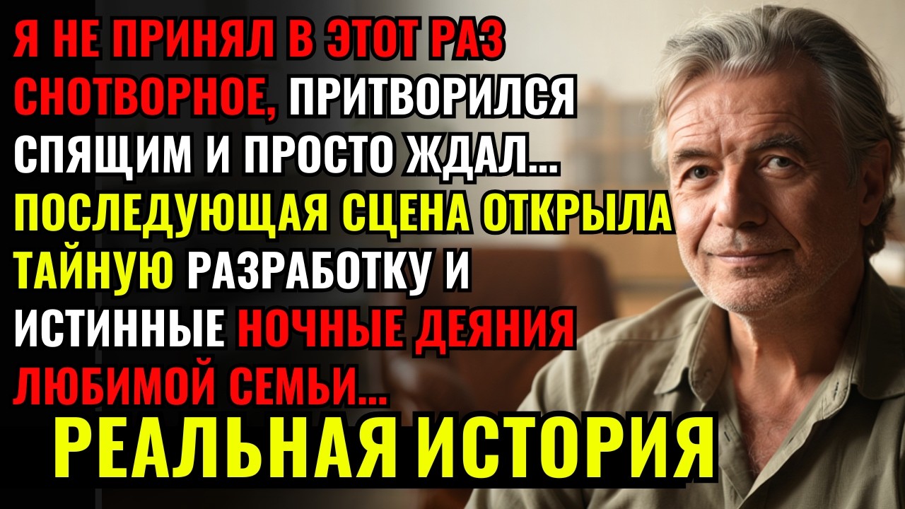 Я ПРИТВОРИЛСЯ СПЯЩИМ и своми глазами УВИДЕЛ истинные НОЧНЫЕ ДЕЯНИЯ любимой семьи…