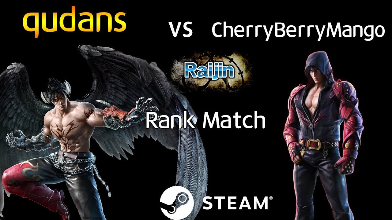 -Raijin Rank Match- Qudans (Devil Jin) vs CherryBerryMango (Jin) (TEKKEN 7 - 쿠단스 vs 체리베리망고)