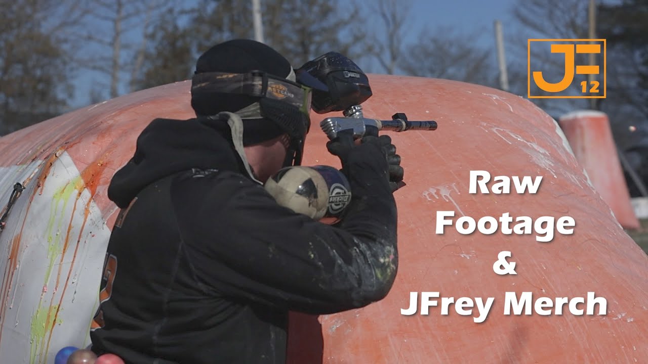 JF12 Merch & Paintball Raw Footage