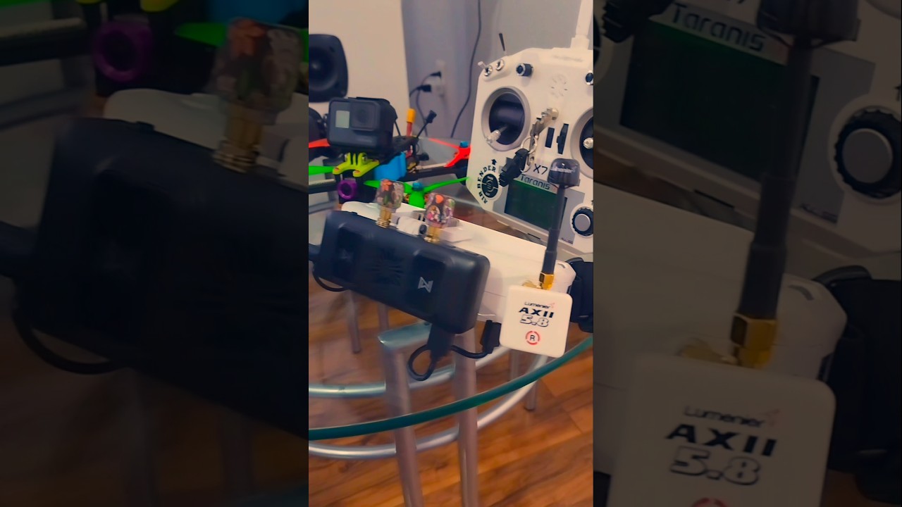 DJI goggles and sky zone w/ Walksnail vrx #drone #fpvdronebuild #fpvracer #getfpv #fpv