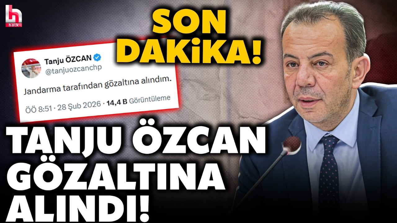 SON DAKİKA! Bolu Belediye Başkanı Tanju Özcan gözaltına alındı!