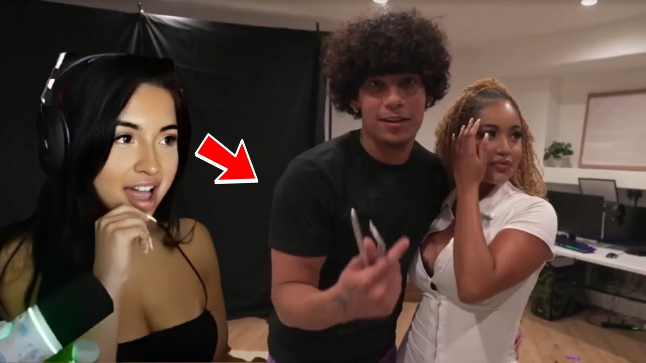 BigEx's Girlfriend Cindy Gets MAD After She Watches Ex Do THIS With Another Girl On Silky's Stream 😱