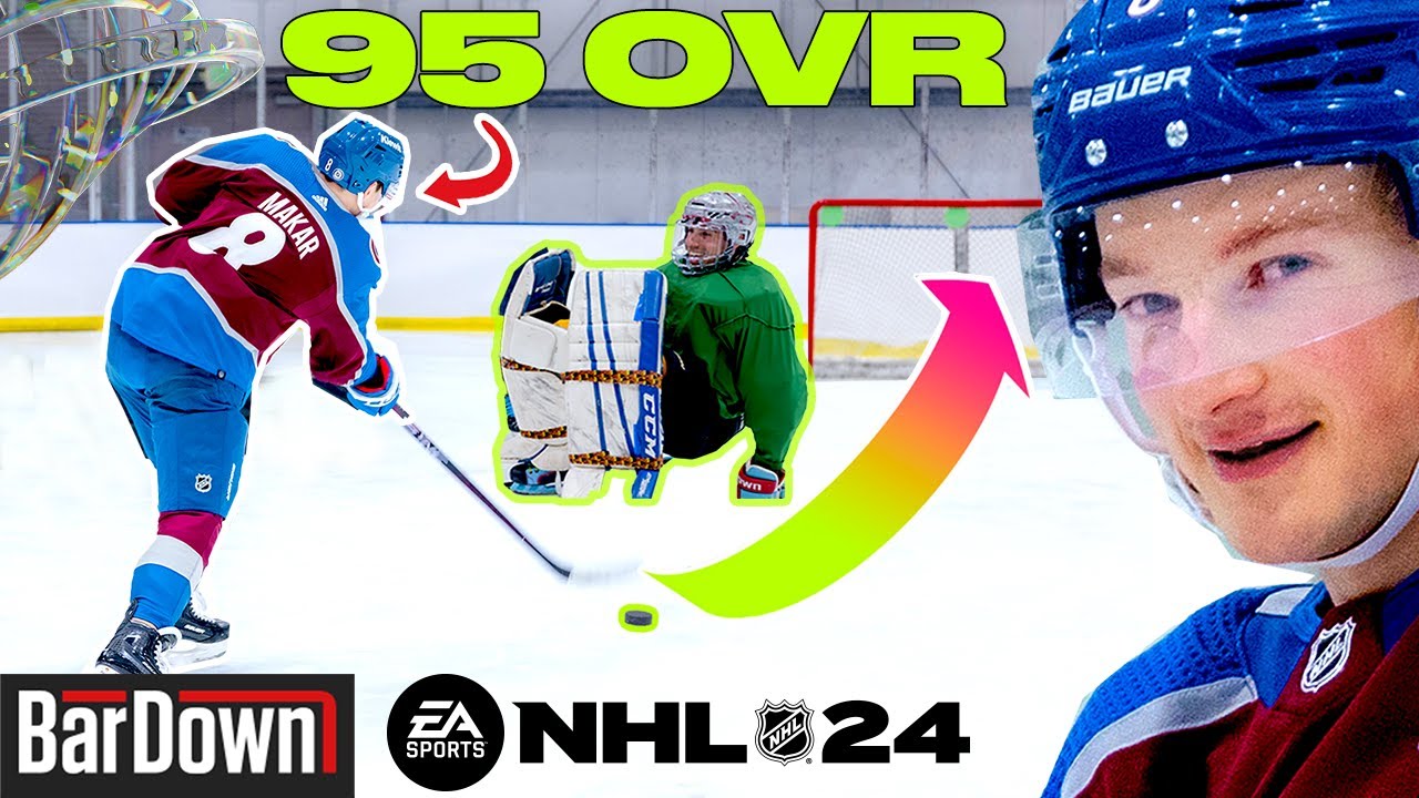 How Good Is A 95 Overall Rated NHL 24 Player? (ft. Cale Makar & Bardown) | NHL 24 Launch Trailer