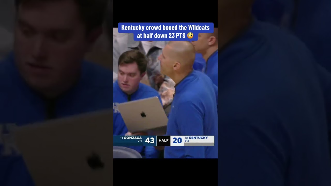 The Wildcats crowd booed the home team 😳