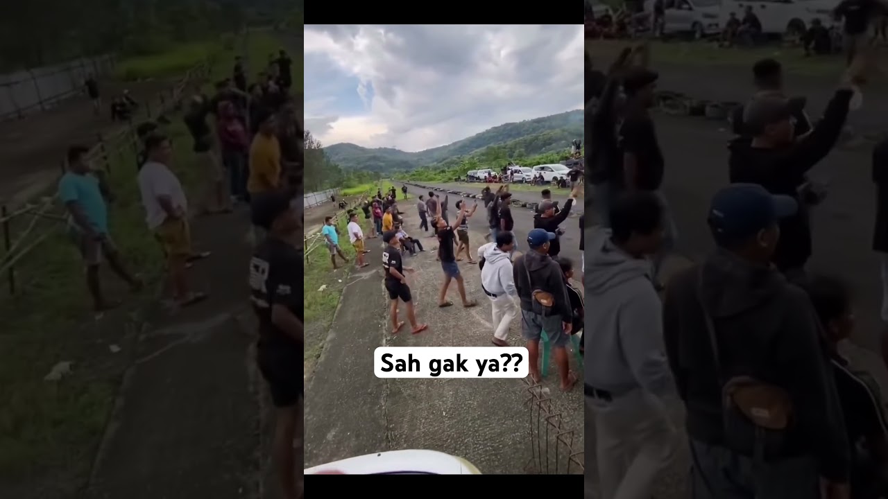 Kira kira sah gak ya?? #teamongkekjember #balap201m #videoshort