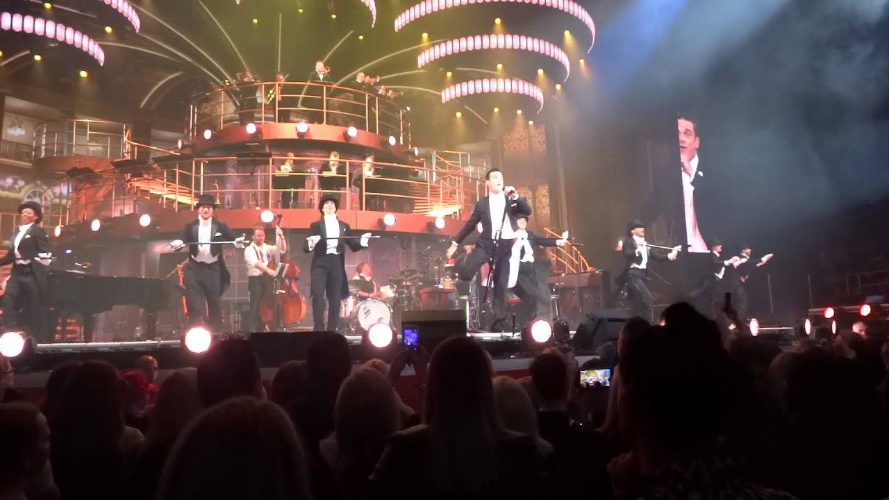 Robbie Williams - Putting on the Ritz - Melbourne Rod Laver Arena - 16th September 2014