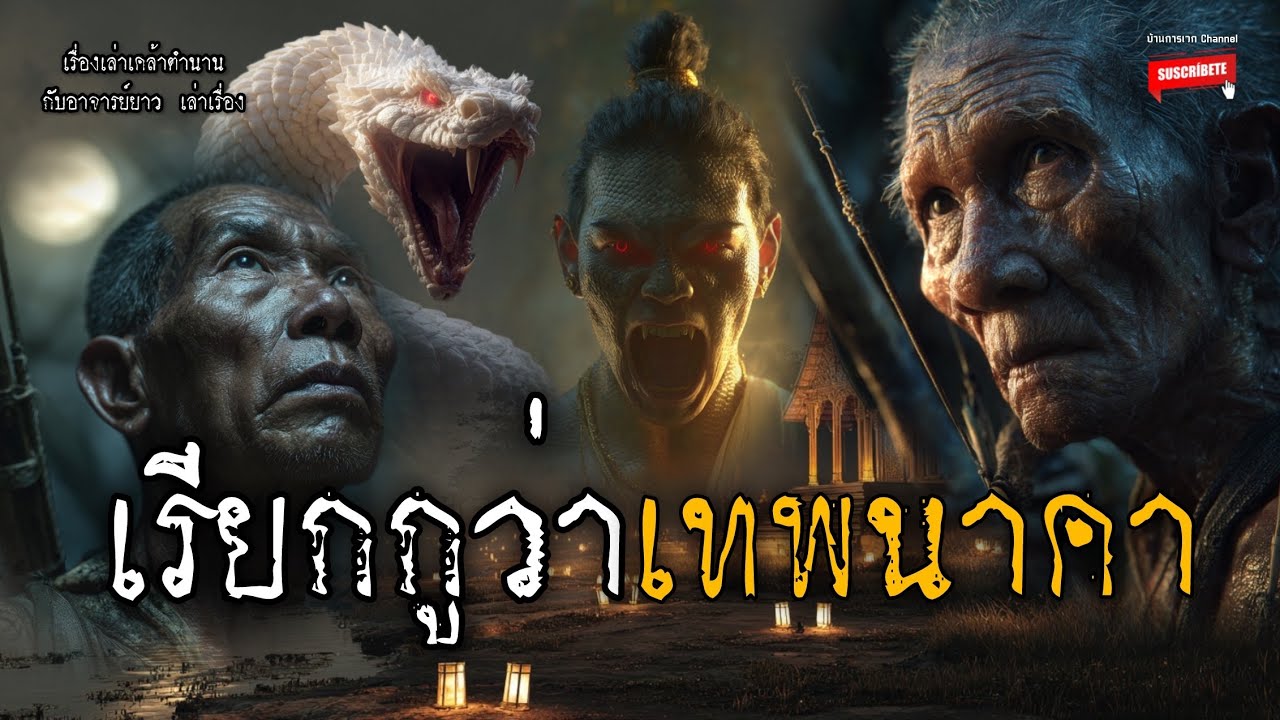 เรียกกูว่าเทพนาคา | พญานาคปรากฏตัวต่อหน้าพระธุดงค์  