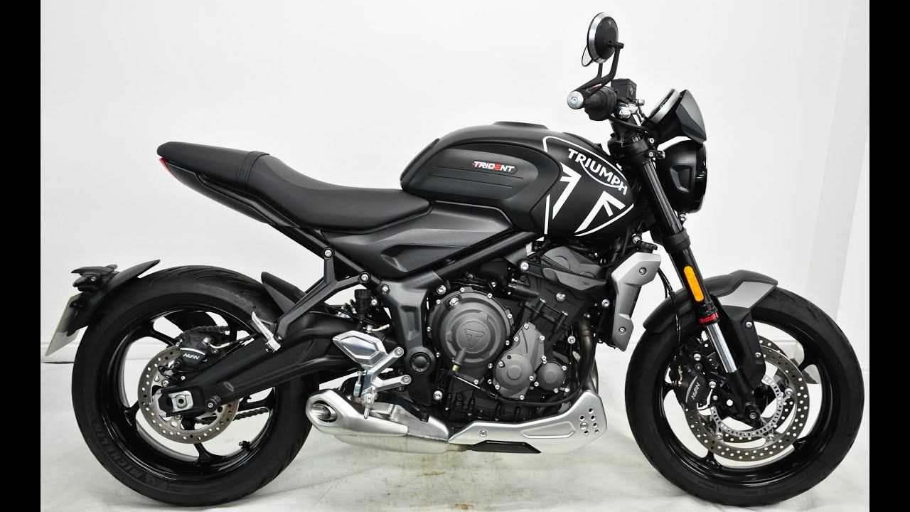 Triumph Trident 660 2021 Matt Black
