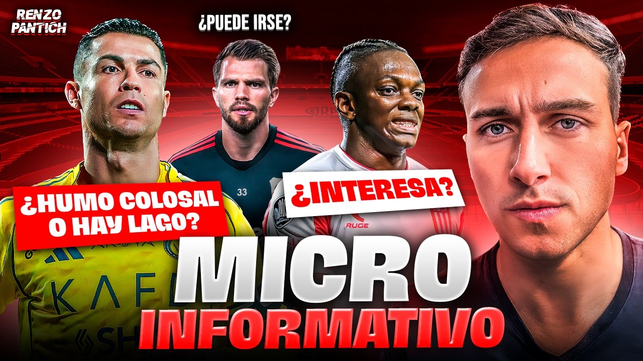 🚨💣DATA Y MÁS DATA del MUNDO RIVER: ¿Interesa Cetré?, Cristiano Ronaldo, Mascherano, Centurión y más