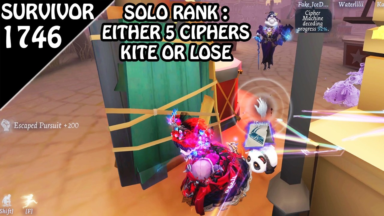 Hardest Challenge : Solo Griffin using Little Girl - #identityv