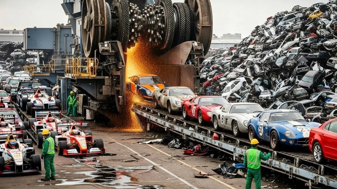 Inside a Modern Car to Steel Factory process.