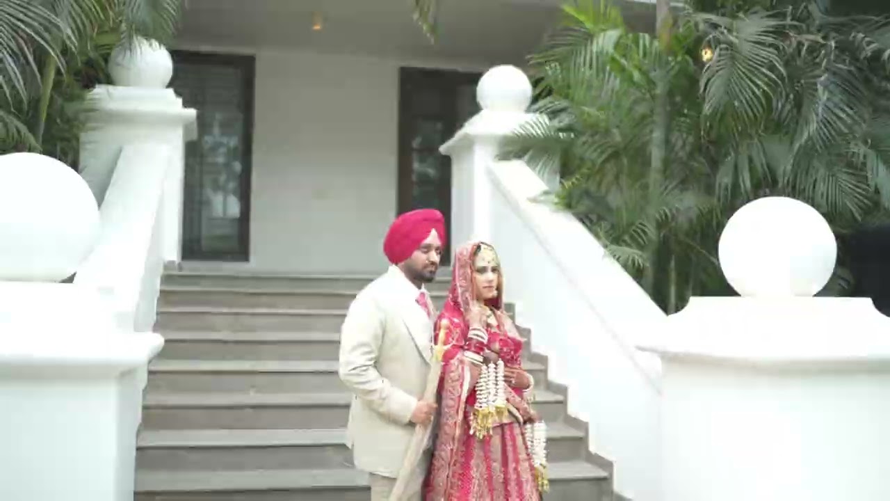 Punjabi wedding reel on trending song