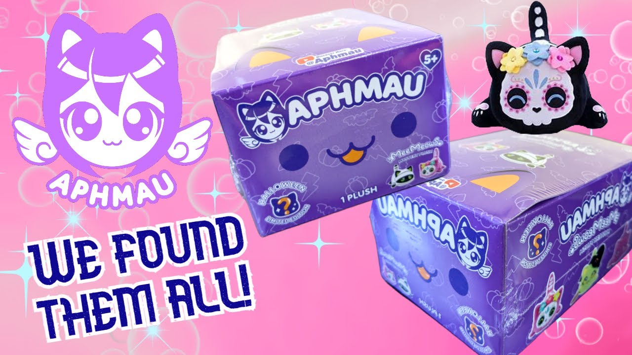 We Found Them All! |  Aphmau MeeMeows Halloween Limited Edition Mystery Plush | Adult Review
