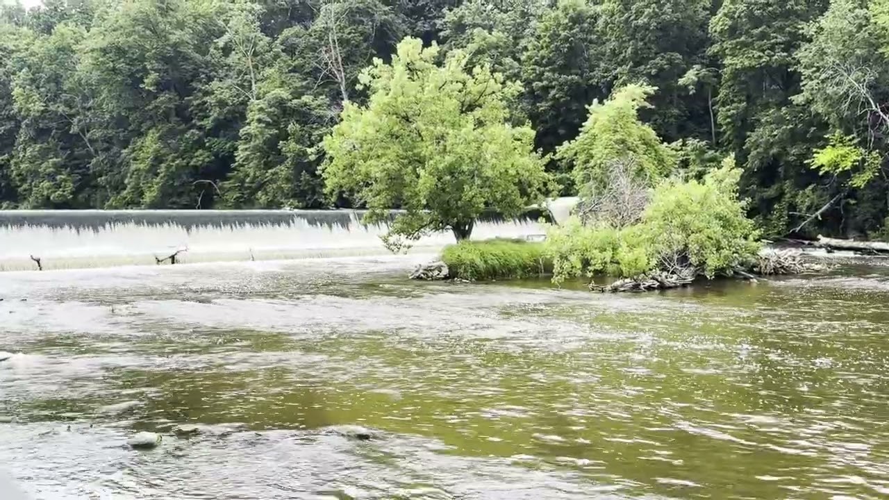One Minute Relaxing Waterfall in Sheboygan Falls, Wisconsin