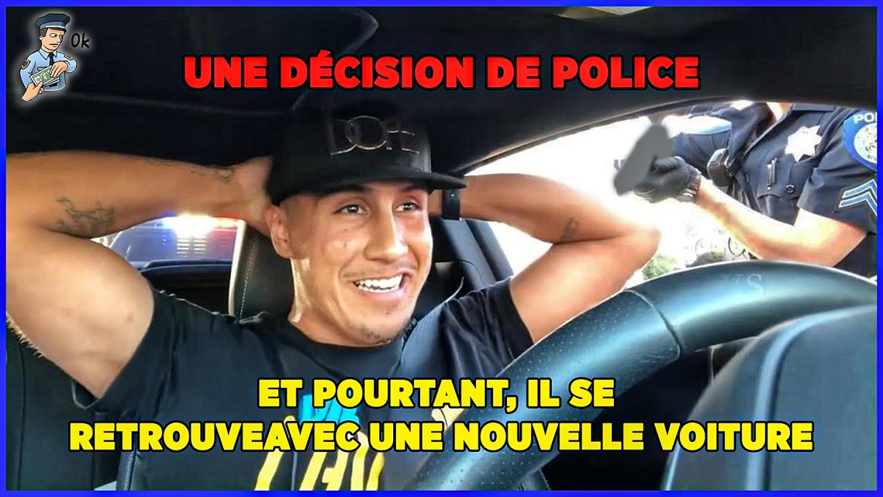 Police américaine - Arrêtez-moi donc — j’aurai une nouvelle voiture, et il ne plaisantait pas