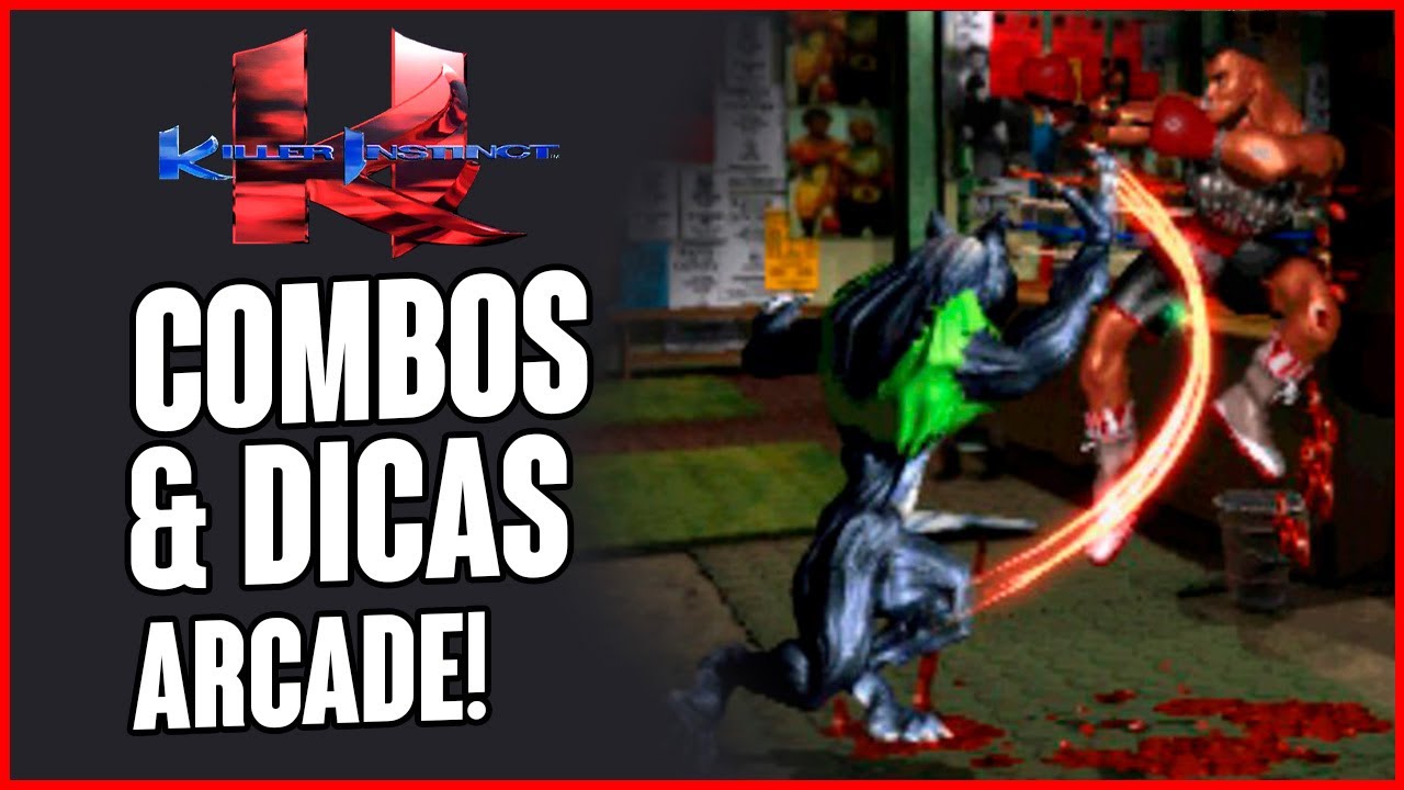 killer instinct (Arcade) Sabrewulf COMBOS & DICAS