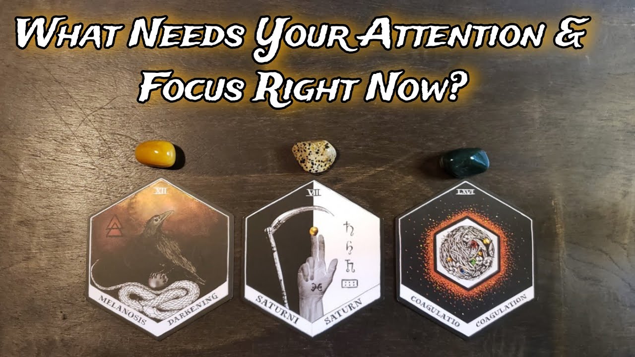 📢🤯 What Needs Your ATTENTION & FOCUS Right Now? 📢🤯 💥 Pick A Card Reading