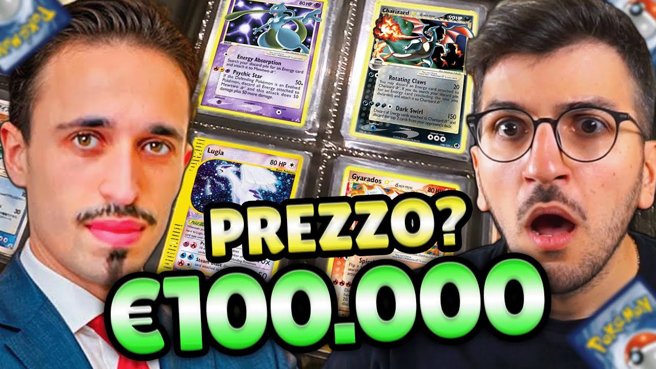 SCOPRO una COLLEZIONE da 100.000€ di CARTE POKEMON con 