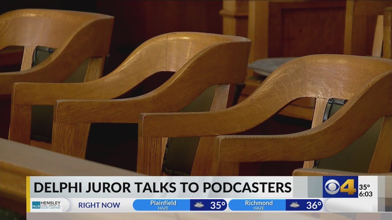 Delphi jurors talk to podcasters
