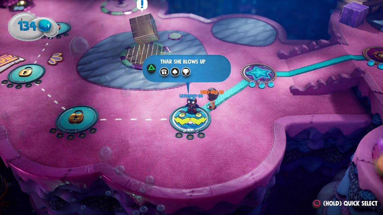 Sackboy - A Big Adventure - The Kingdom of Crablantis - Thar She Blows Up #sackboy #ps5 