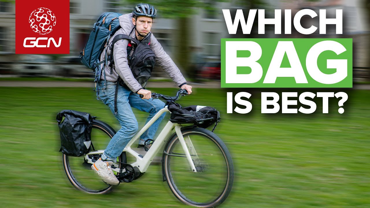 Backpacks vs. Panniers: What's MY BEST BIKE BAG For Commuting?
