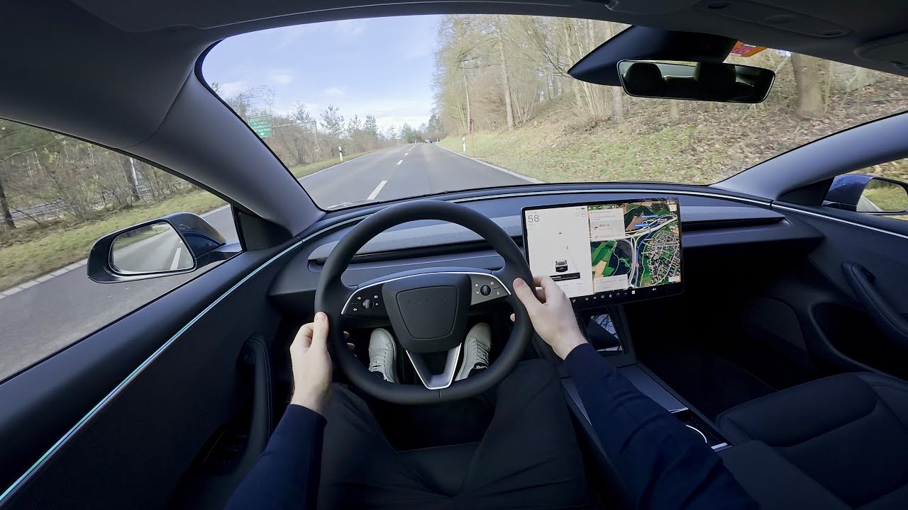 Tesla Model 3 Long Range RWD 2025 Ambience Binaural Sound