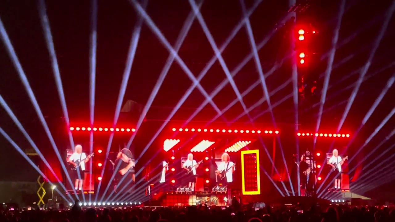 AC/DC for those about to rock (we salute you) live in Bratislava 2024
