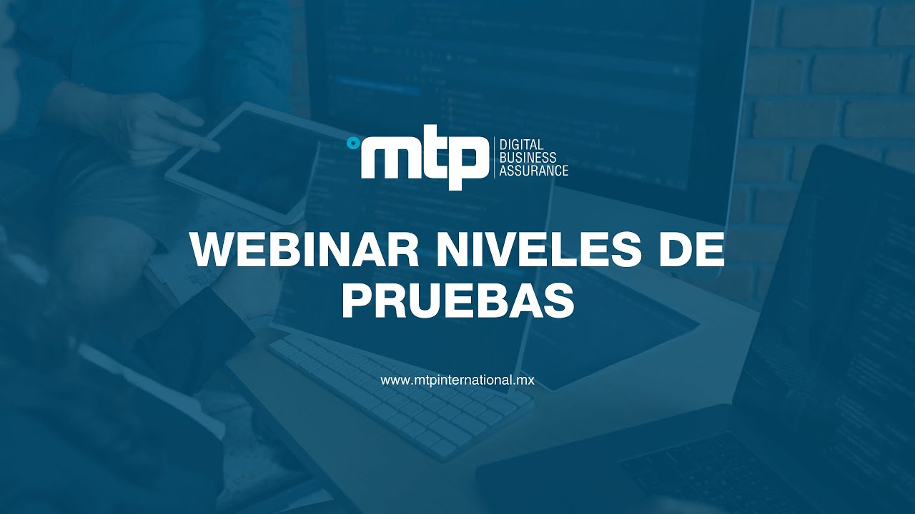 Webinar Niveles de Pruebas