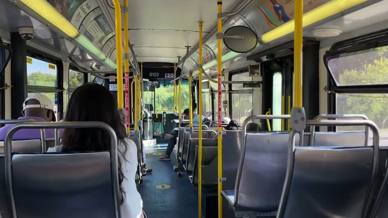 Ride video: Oakville transit 2008 D40LFR #8103 || 120 Industrial September 16, 2025 